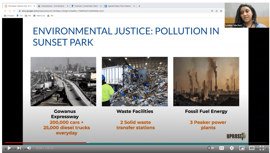 Peaker Power Plants: Inefficiency, Injustice, and Insights into an Electrified Future Discussed at Sustainable Westchester Webinar