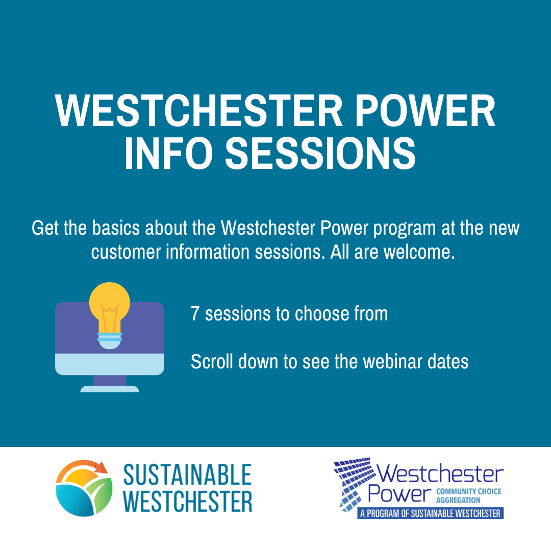 Westchester Power Info Sessions for Newly Eligible Customers