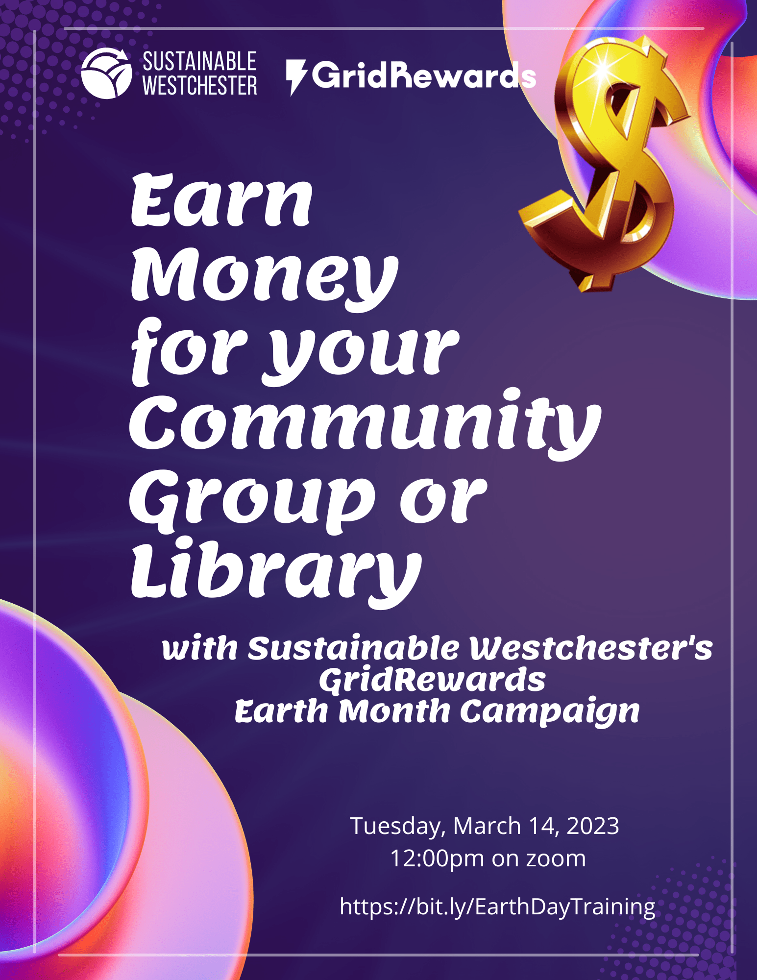 Join Sustainable Westchester’s GridRewards Earth Month Cohort