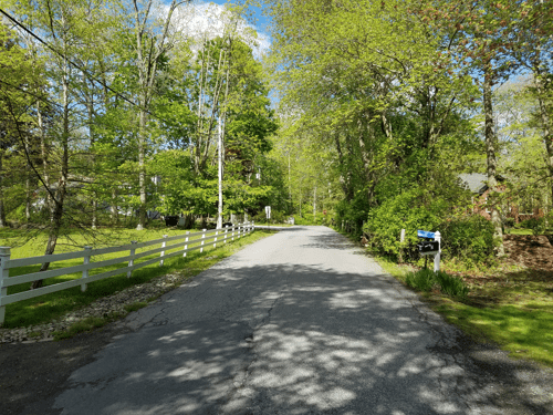 NYSEG area scene - back road